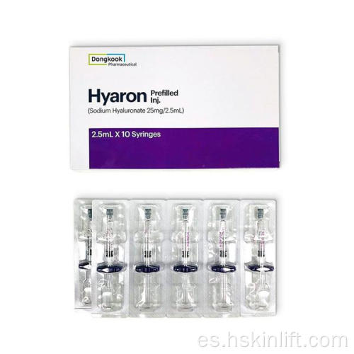 Precio al por mayor Solución de mesoterapia de Hyaron enviada